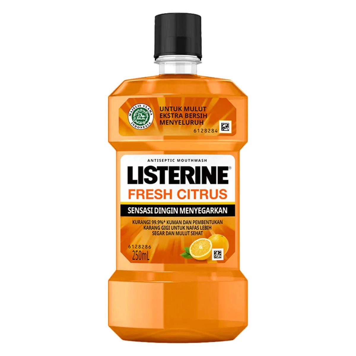 Listerine Fresh Citrus Mouthwash – 250ml